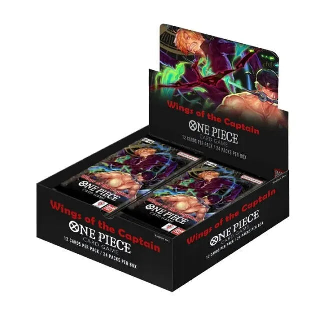 ONE PIECE CARD GAME OP06 Wings of the Captain BOOSTER DISPLAY (24 PACKS) - ENG.