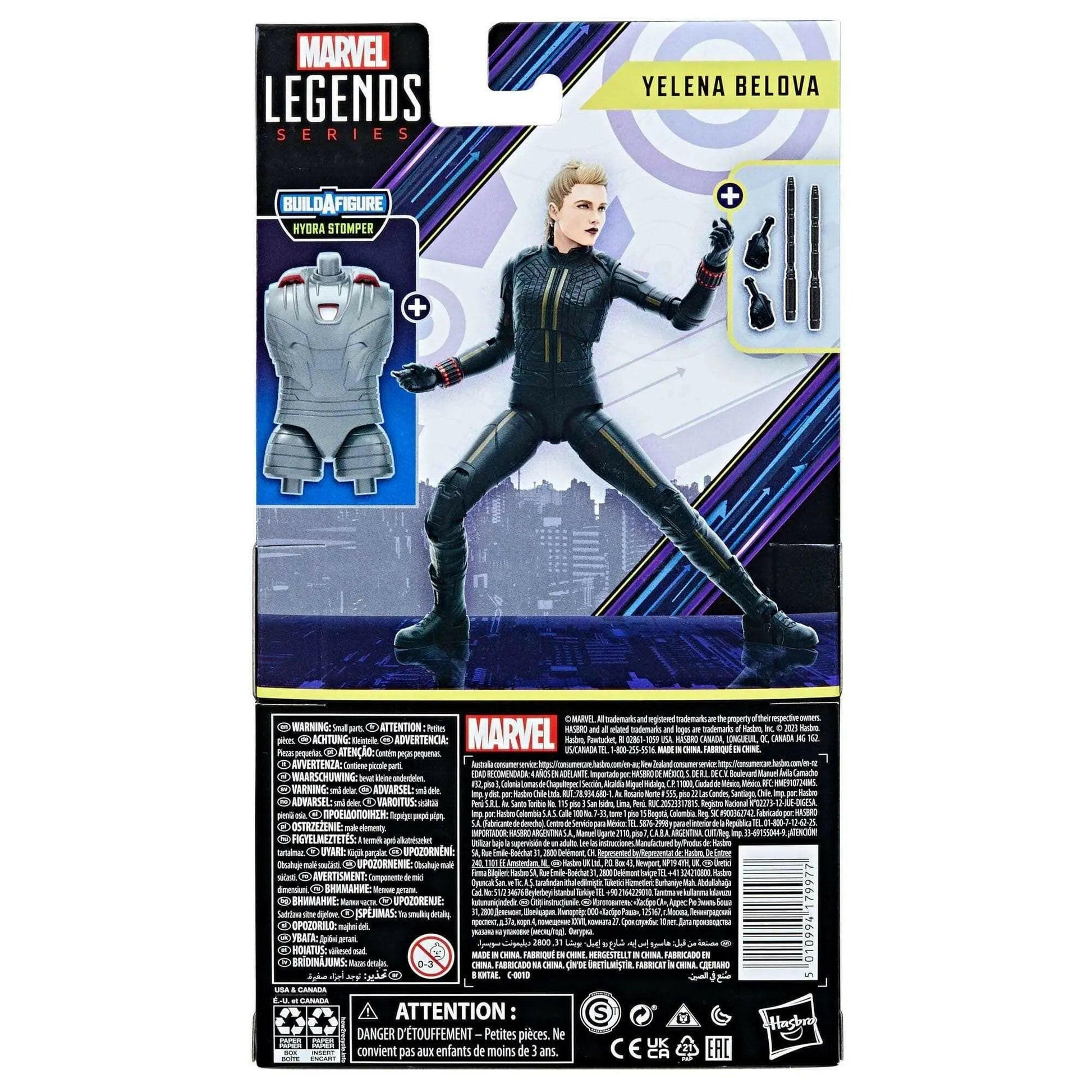 Marvel Legends Hawkeye Actionfigur Yelena Belova (BAF: Hydra Stomper) 15cm - Toy-Storage