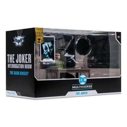 McFarlane DC Multiverse Actionfigur The Joker (Jail Cell Variant) (The Dark Knight) (Gold Label) 18cm - Toy-Storage