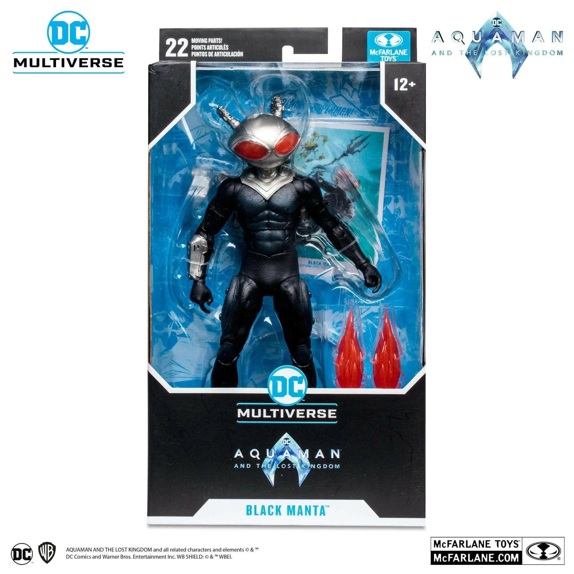 McFarlane DC Multiverse Aquaman and the Lost Kingdom Actionfigur Black Manta 18cm