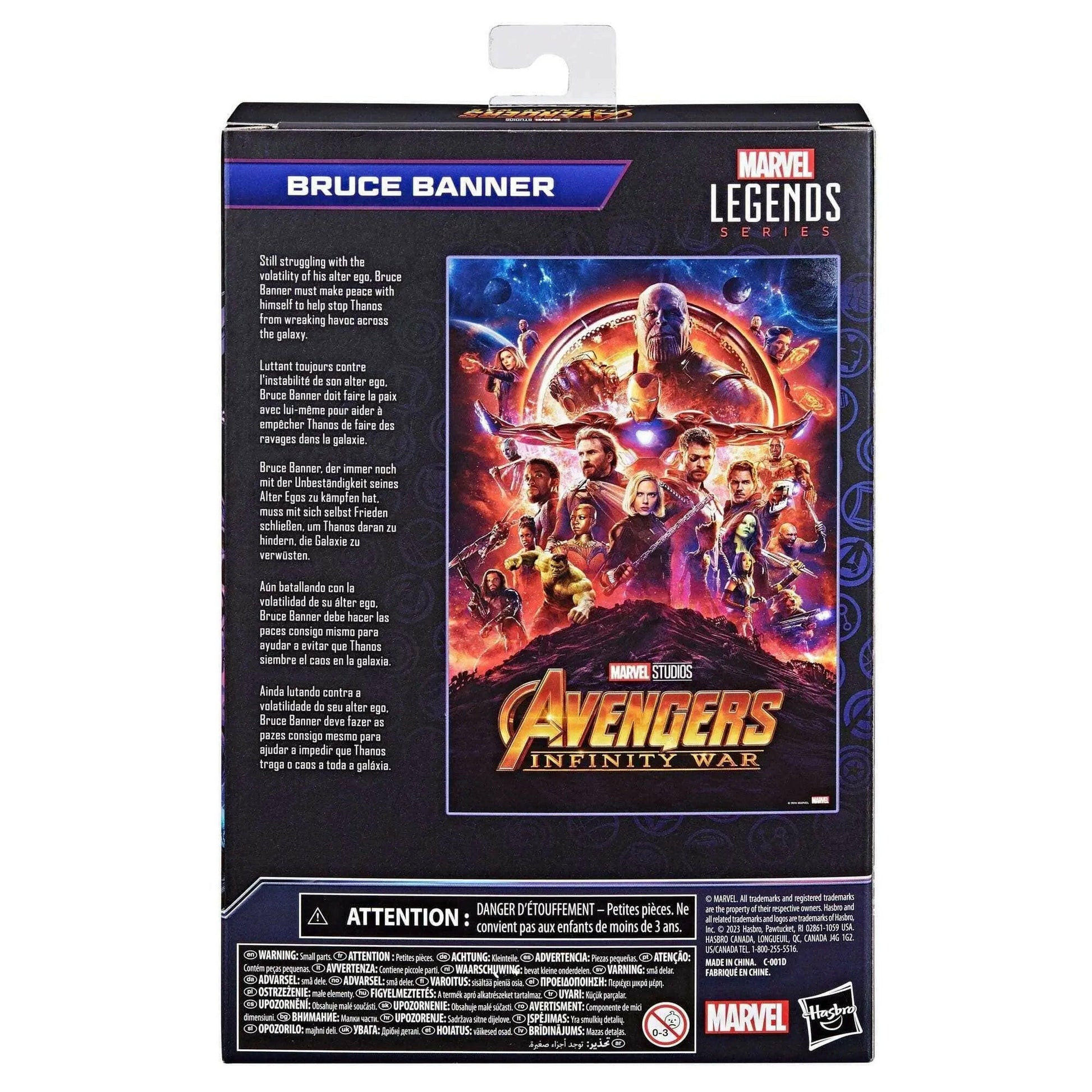 Pre-Order! Marvel Legends Infinity Saga Actionfigur Bruce Banner (Avengers: Infinity War) 15cm - Toy-Storage