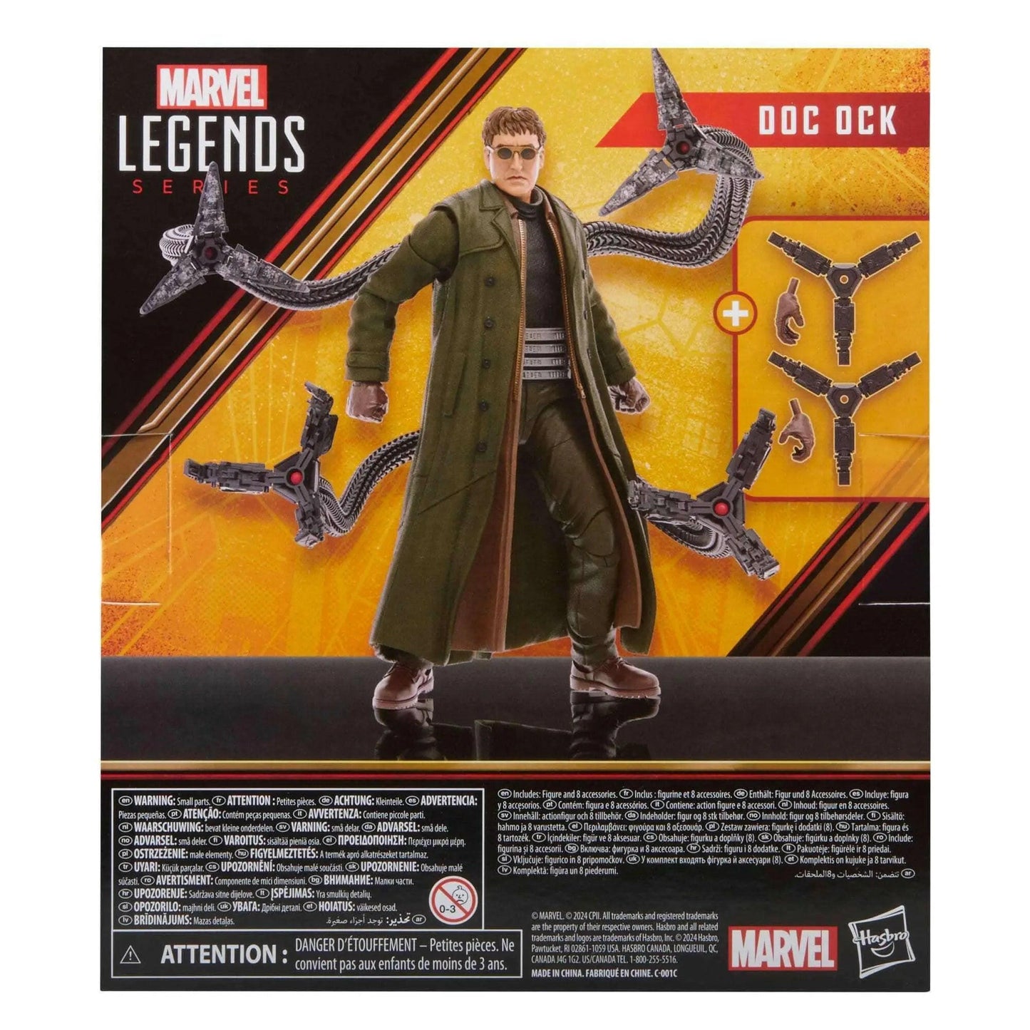 Pre-Order! Marvel Legends Spider-Man 2 Actionfigur Doc Ock 15cm - Toy-Storage