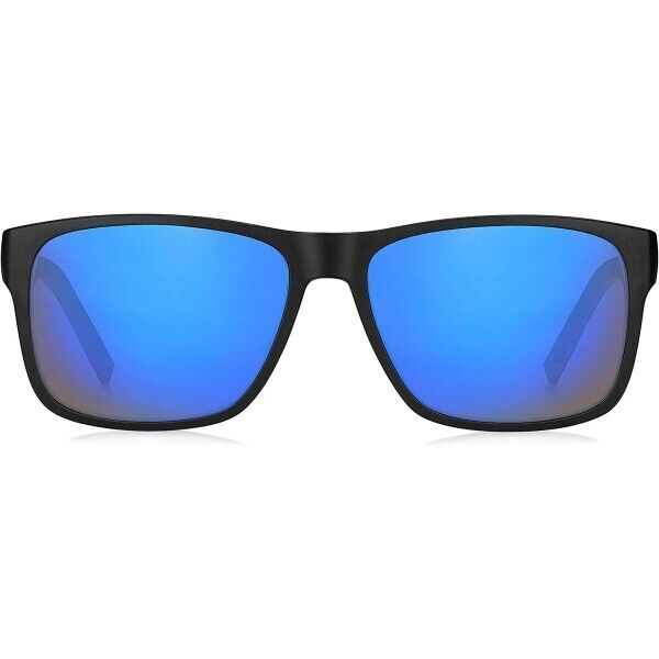 Tommy Hilfiger Herren Sonnenbrille TH 1718 / S 0VK / Z0 Matt schwarz Blau