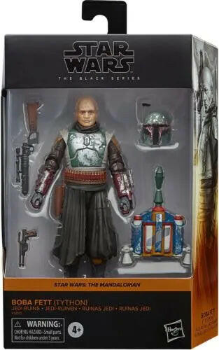 Star Wars Black Series The Mandalorian Actionfigur Boba Fett (Tython) Jedi Ruins 15cm Hasbro