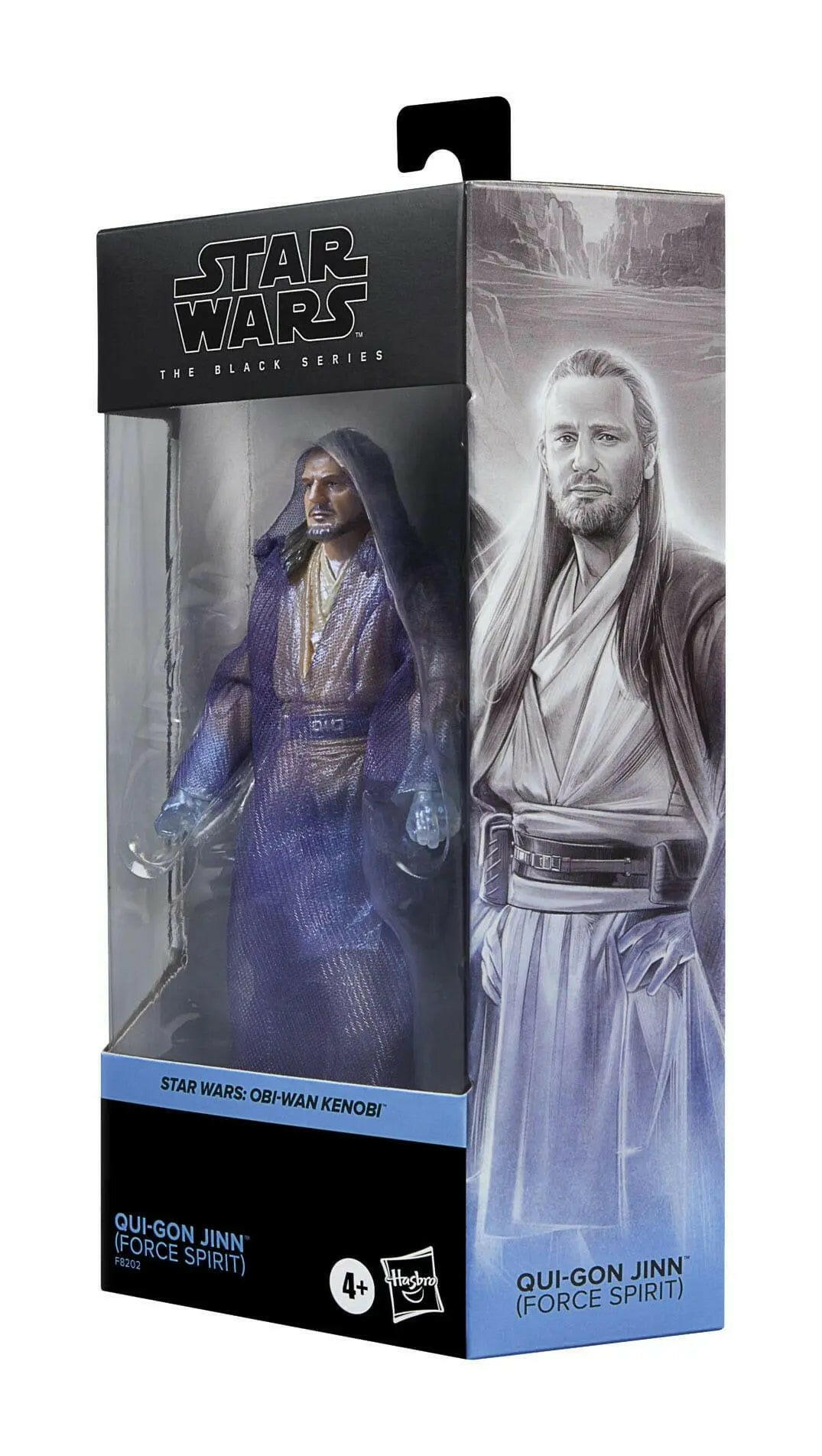 Star Wars Black Series Obi-Wan Kenobi Actionfigur Qui-Gon Jinn (Force Spirit) 15cm - Toy-Storage