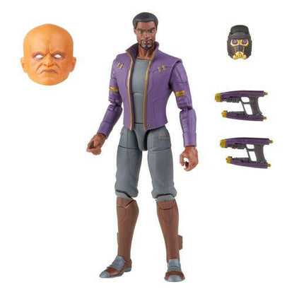 Marvel Legends Disney+ What If..? BAF: The Watcher T'challa Star-Lord 15cm Hasbro