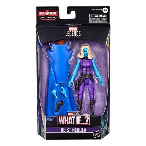 Marvel Legends Disney+ What If..? BAF: The Watcher Heist Nebula 15cm Hasbro