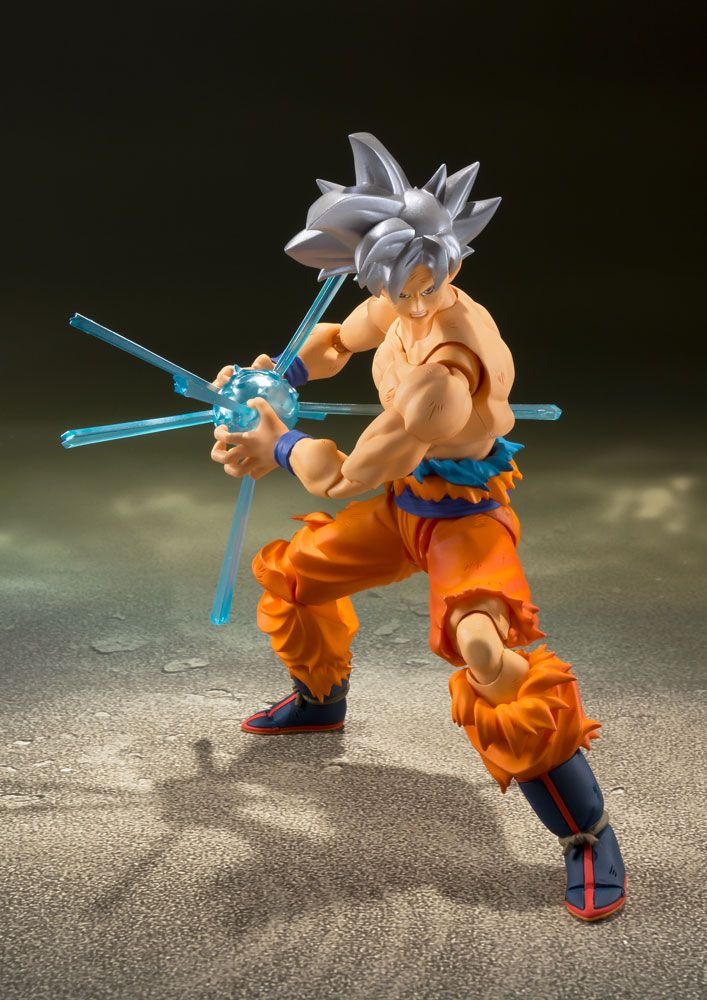 Pre-Order! S.H. Figuarts Dragon Ball Super Actionfigur Son Goku Ultra Instinct 14cm