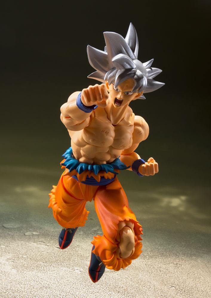 Pre-Order! S.H. Figuarts Dragon Ball Super Actionfigur Son Goku Ultra Instinct 14cm