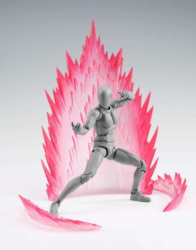 S.H. Figuarts Tamashii Effect Actionfiguren-Zubehör Energy Aura Red Version