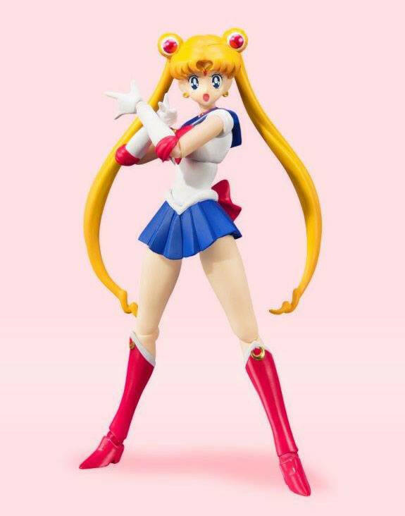 S.H. Figuarts Sailor Moon Actionfigur Sailor Moon Animation Color Edition 14cm Tamashii Nations