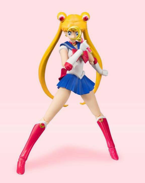 S.H. Figuarts Sailor Moon Actionfigur Sailor Moon Animation Color Edition 14cm Tamashii Nations