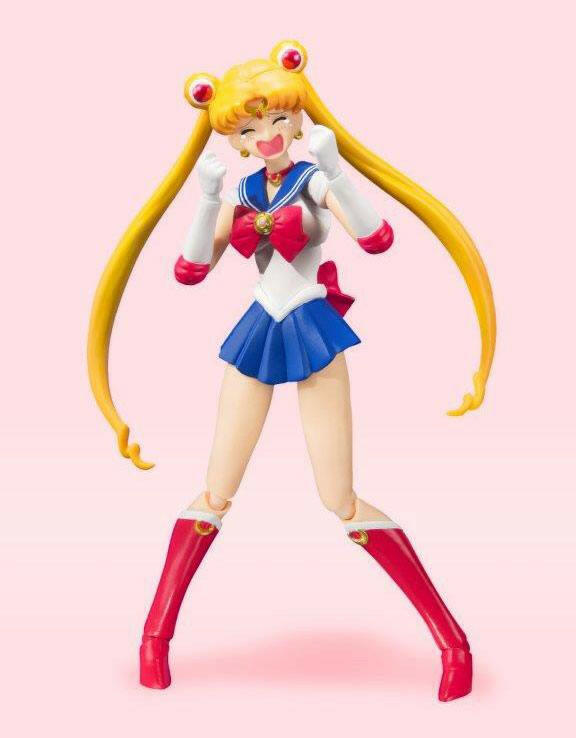 S.H. Figuarts Sailor Moon Actionfigur Sailor Moon Animation Color Edition 14cm Tamashii Nations