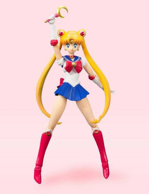 S.H. Figuarts Sailor Moon Actionfigur Sailor Moon Animation Color Edition 14cm Tamashii Nations