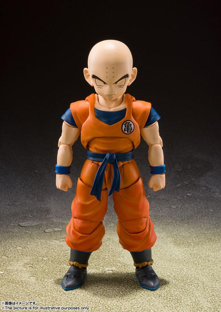 S.H. Figuarts Dragon Ball Z Actionfigur Krillin Earth's Strongest Man 12cm