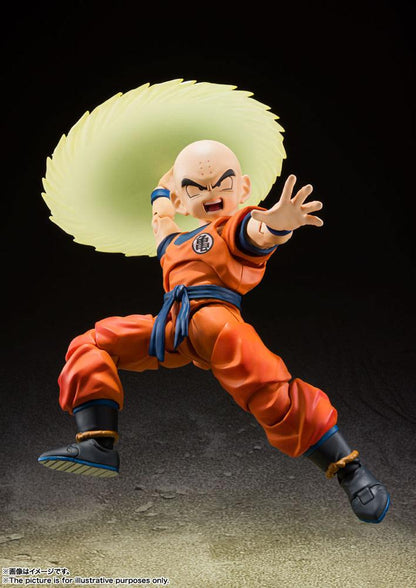 S.H. Figuarts Dragon Ball Z Actionfigur Krillin Earth's Strongest Man 12cm