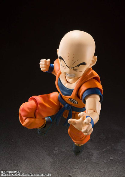 S.H. Figuarts Dragon Ball Z Actionfigur Krillin Earth's Strongest Man 12cm