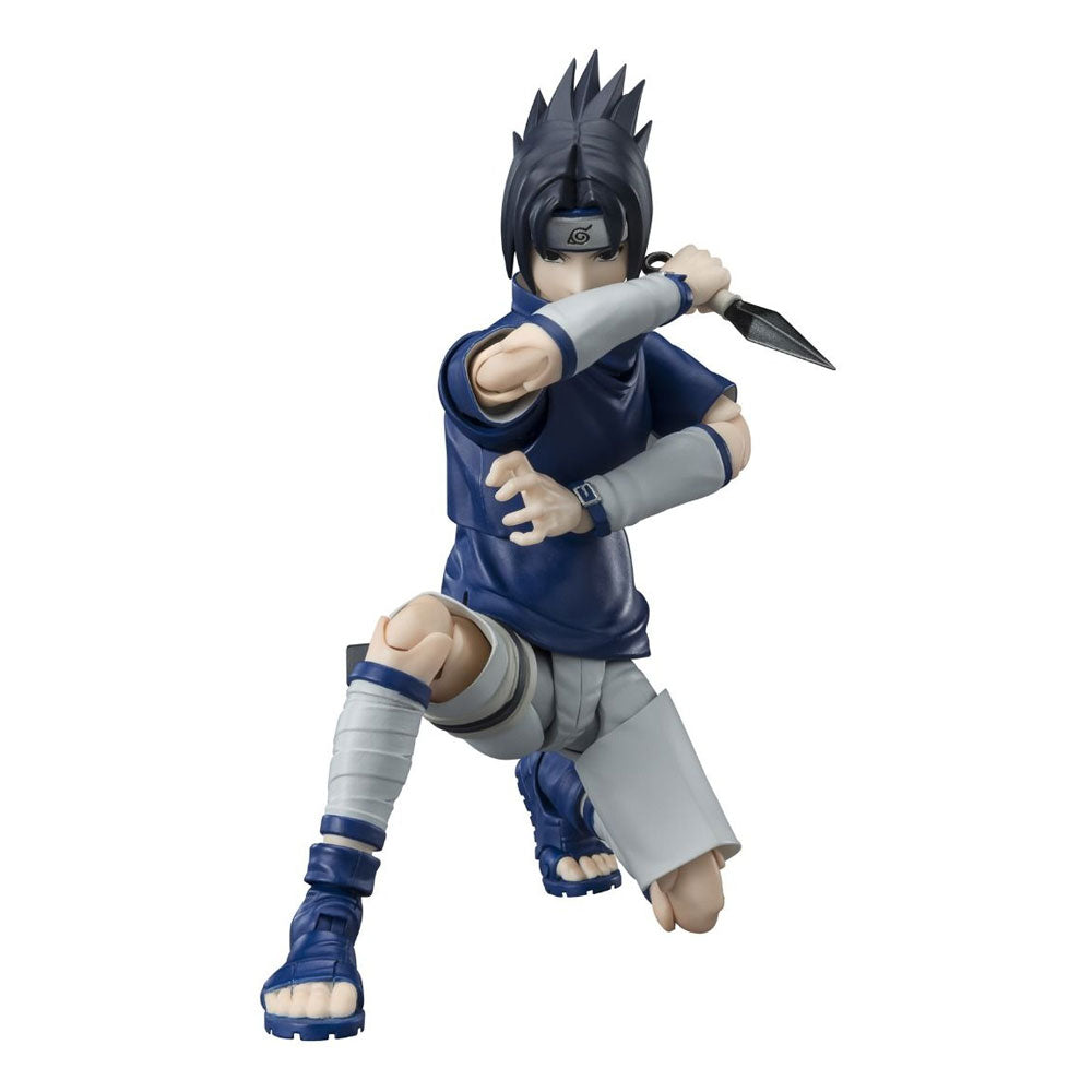 S.H. Figuarts Naruto Actionfigur Sasuke Uchiha Ninja Prodigy of the Uchiha Clan Bloodline 13cm