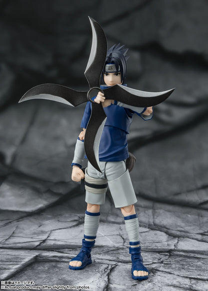 S.H. Figuarts Naruto Actionfigur Sasuke Uchiha Ninja Prodigy of the Uchiha Clan Bloodline 13cm