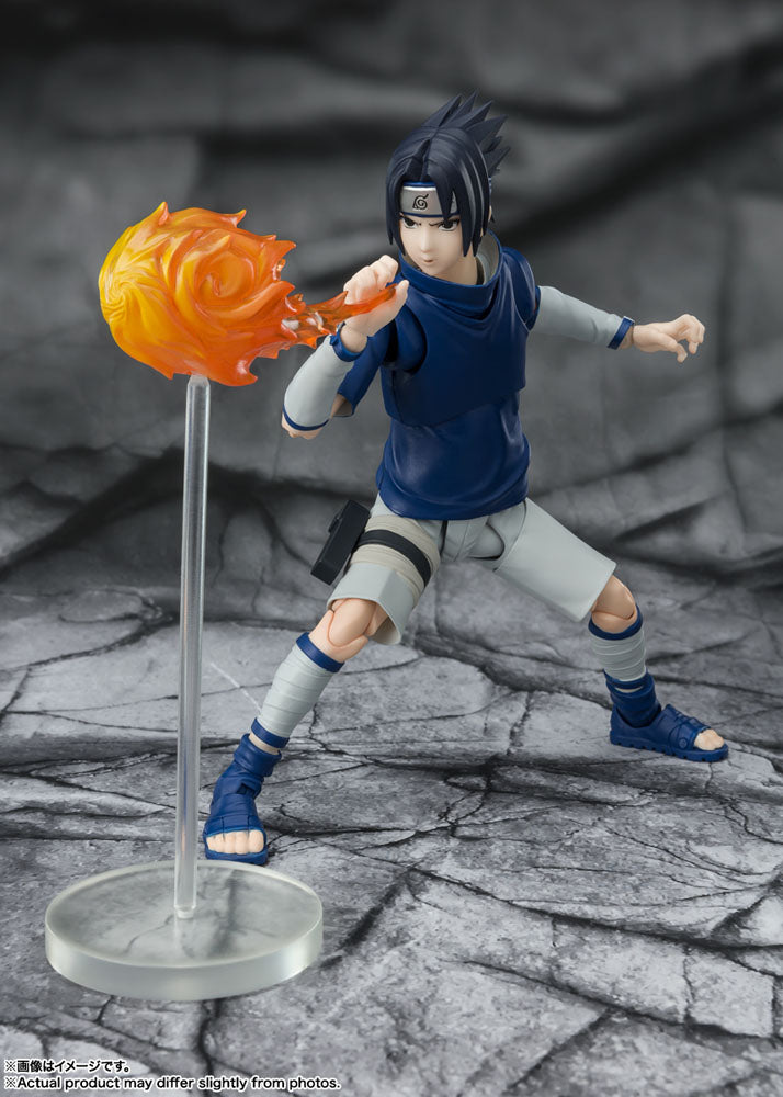 S.H. Figuarts Naruto Actionfigur Sasuke Uchiha Ninja Prodigy of the Uchiha Clan Bloodline 13cm