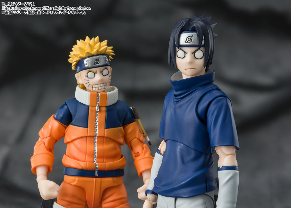 S.H. Figuarts Naruto Actionfigur Sasuke Uchiha Ninja Prodigy of the Uchiha Clan Bloodline 13cm