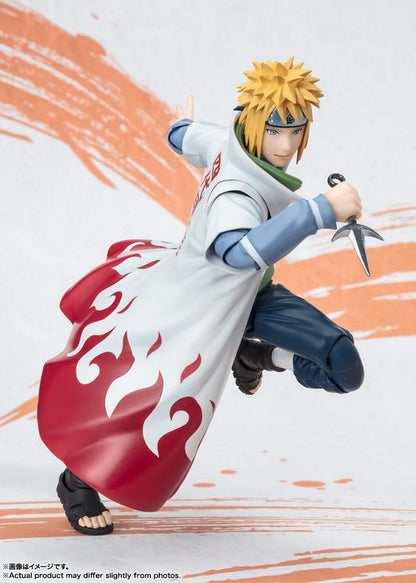 S.H.Figuarts Naruto Shippuden Actionfigur Minato Namikaze NarutoP99 Edition 16cm