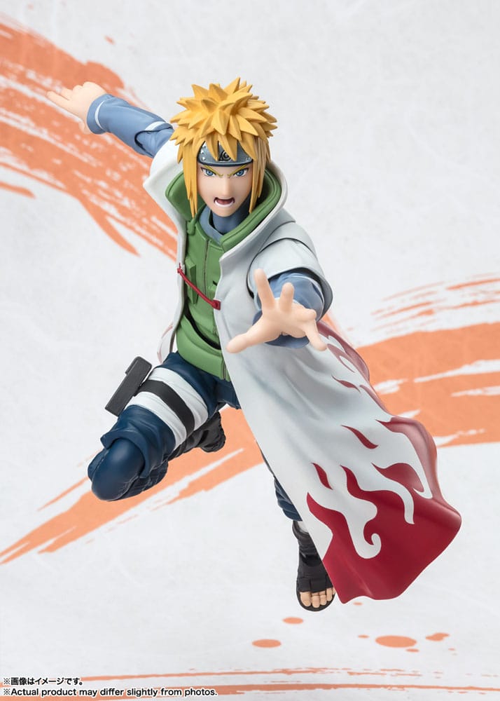 S.H.Figuarts Naruto Shippuden Actionfigur Minato Namikaze NarutoP99 Edition 16cm