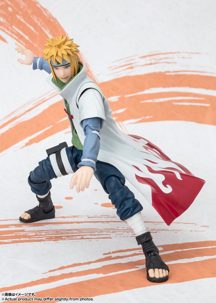 S.H.Figuarts Naruto Shippuden Actionfigur Minato Namikaze NarutoP99 Edition 16cm