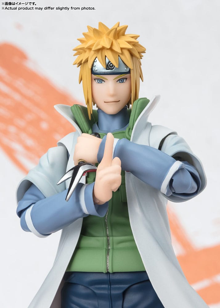 S.H.Figuarts Naruto Shippuden Actionfigur Minato Namikaze NarutoP99 Edition 16cm