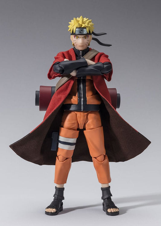 Pre-Order! S.H. Figuarts Naruto Shippuden Actionfigur Naruto Uzumaki (Sage Mode) - Savior of Konoha 15cm