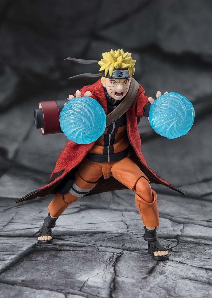 Pre-Order! S.H. Figuarts Naruto Shippuden Actionfigur Naruto Uzumaki (Sage Mode) - Savior of Konoha 15cm