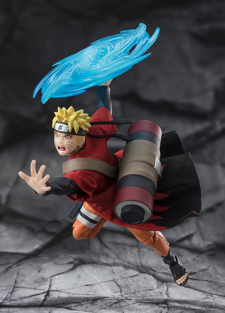 Pre-Order! S.H. Figuarts Naruto Shippuden Actionfigur Naruto Uzumaki (Sage Mode) - Savior of Konoha 15cm