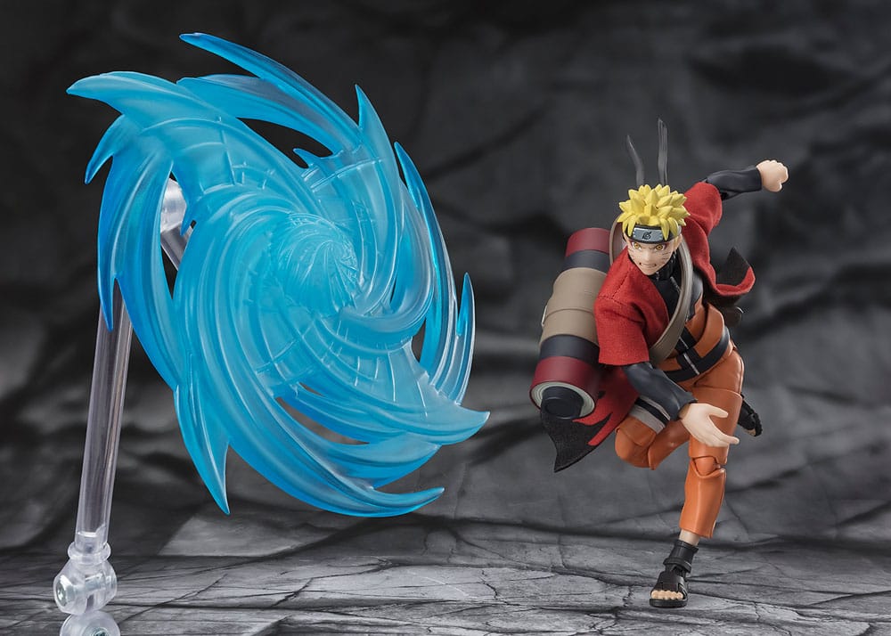 Pre-Order! S.H. Figuarts Naruto Shippuden Actionfigur Naruto Uzumaki (Sage Mode) - Savior of Konoha 15cm