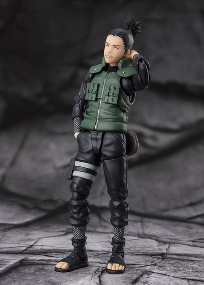 Pre-Order! S.H. Figuarts Naruto Shippuden Actionfigur Shikamura Nara Brilliant Strategist 15cm