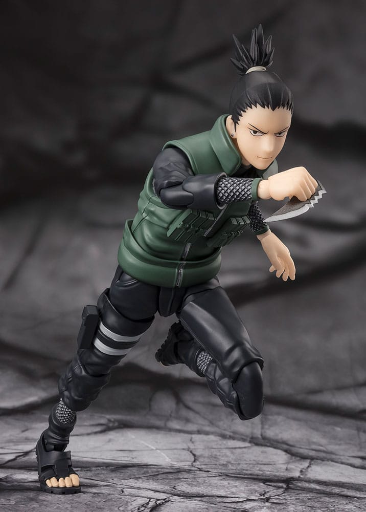 Pre-Order! S.H. Figuarts Naruto Shippuden Actionfigur Shikamura Nara Brilliant Strategist 15cm