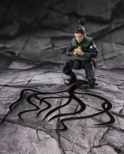 Pre-Order! S.H. Figuarts Naruto Shippuden Actionfigur Shikamura Nara Brilliant Strategist 15cm