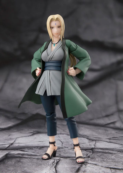 Pre-Order! S.H.Figuarts Naruto Actionfigur Tsunade The legendary Medical Ninja 14cm