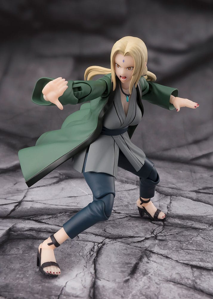 Pre-Order! S.H.Figuarts Naruto Actionfigur Tsunade The legendary Medical Ninja 14cm