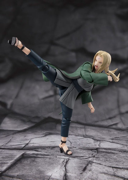 Pre-Order! S.H.Figuarts Naruto Actionfigur Tsunade The legendary Medical Ninja 14cm