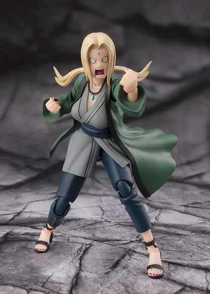 Pre-Order! S.H.Figuarts Naruto Actionfigur Tsunade The legendary Medical Ninja 14cm