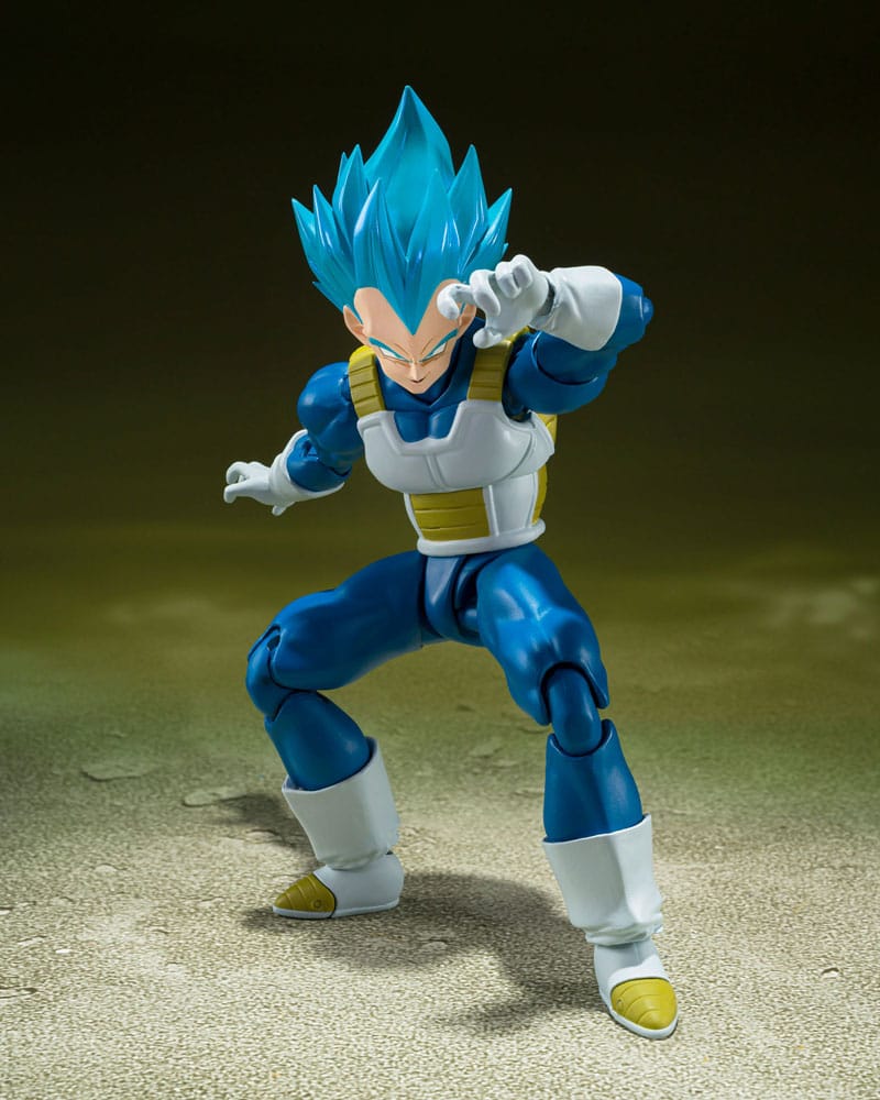 Pre-Order! S.H. Figuarts Dragon Ball Super Actionfigur Super Saiyan God Super Saiyan Vegeta Unwavering Saiyan Pride 14cm