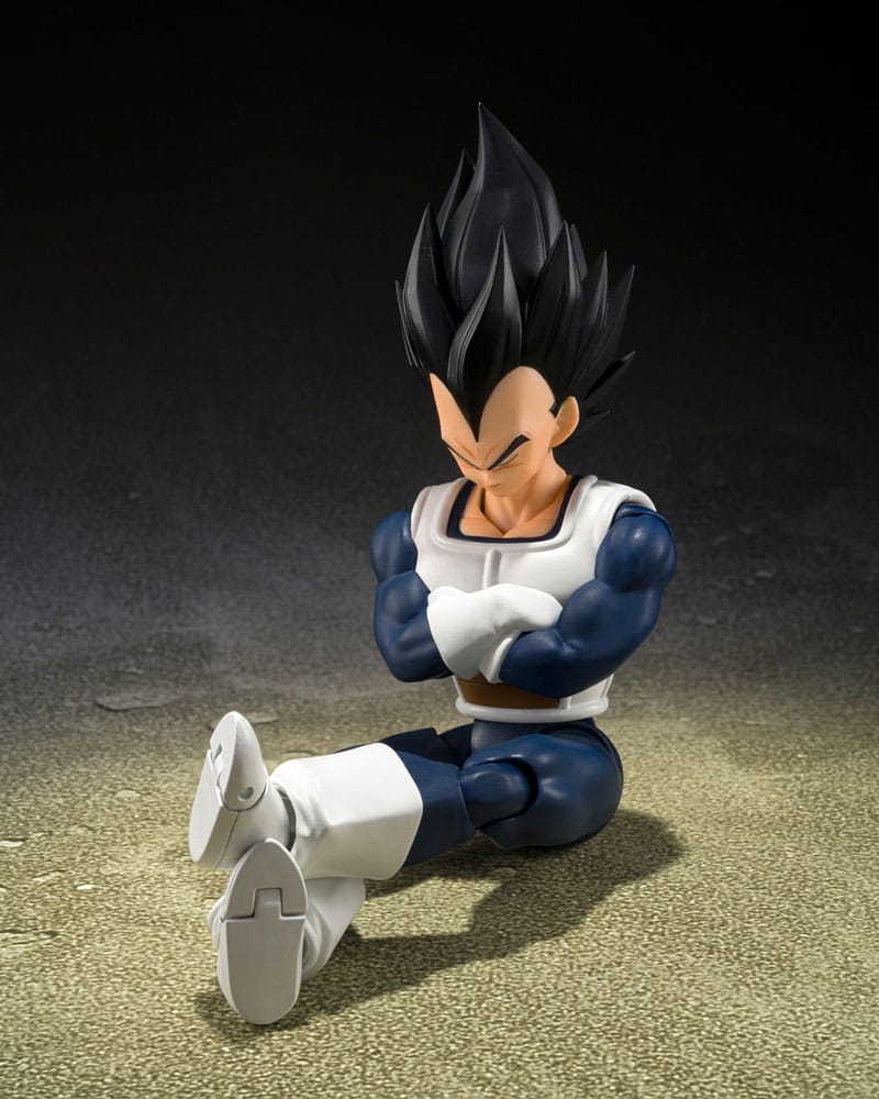 Pre-Order! S.H. Figuarts Dragon Ball Actionfigur Vegeta Old Battle Clothes 14cm