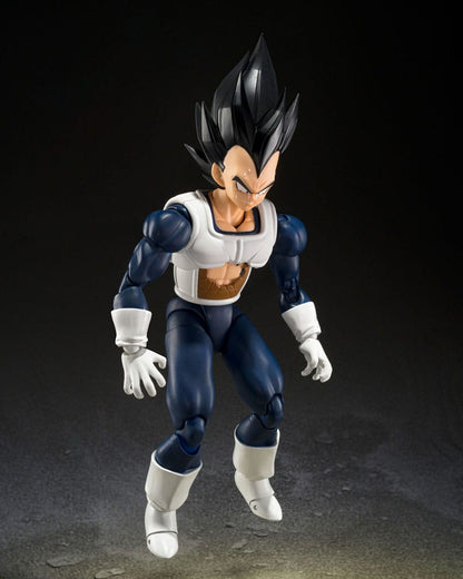 Pre-Order! S.H. Figuarts Dragon Ball Actionfigur Vegeta Old Battle Clothes 14cm