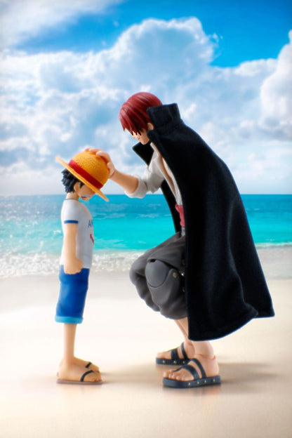 Pre-Order! S.H. Figuarts One Piece Actionfiguren 2er-Pack Shanks & Monkey D. Luffy Childhood Ver.