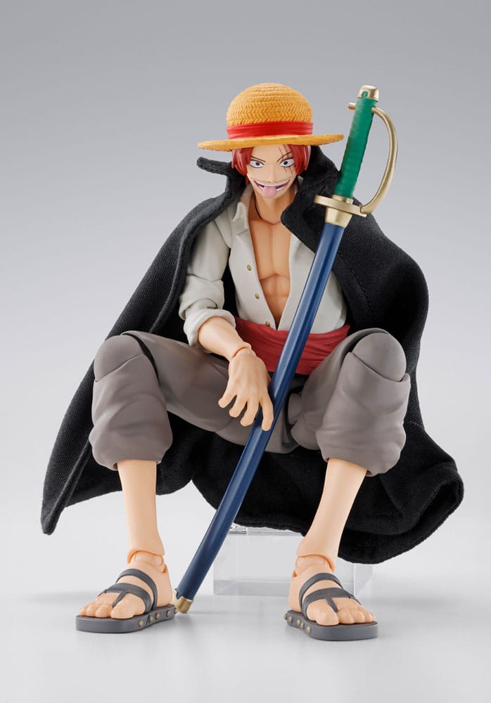 Pre-Order! S.H. Figuarts One Piece Actionfiguren 2er-Pack Shanks & Monkey D. Luffy Childhood Ver.