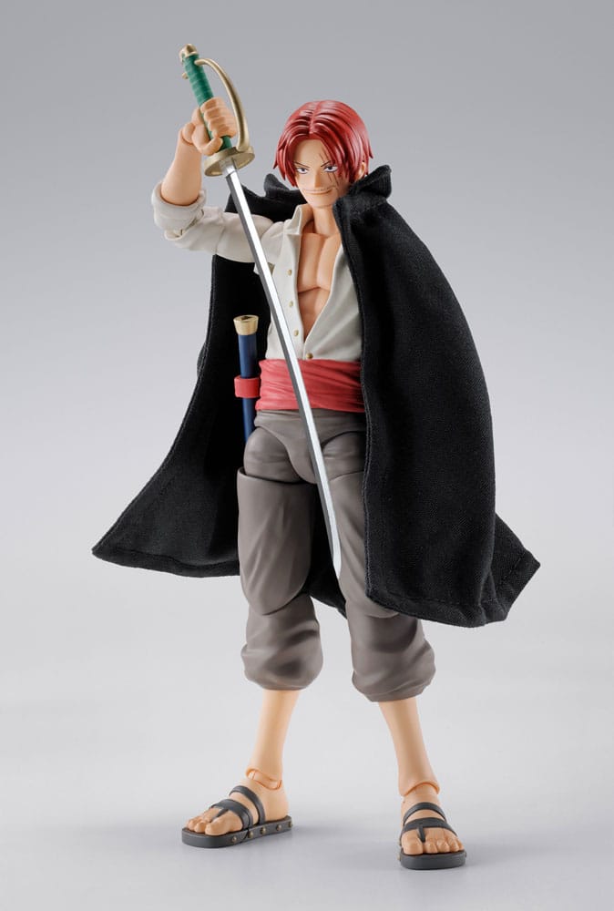 Pre-Order! S.H. Figuarts One Piece Actionfiguren 2er-Pack Shanks & Monkey D. Luffy Childhood Ver.