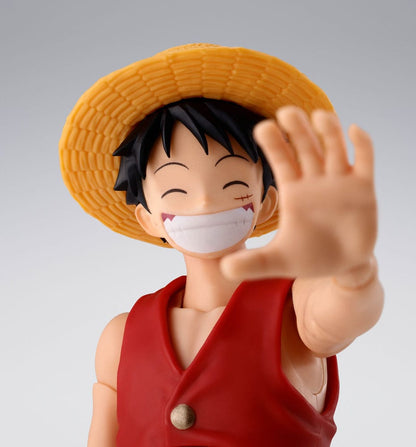 Pre-Order! S.H. Figuarts One Piece Actionfiguren 2er-Pack Shanks & Monkey D. Luffy Childhood Ver.