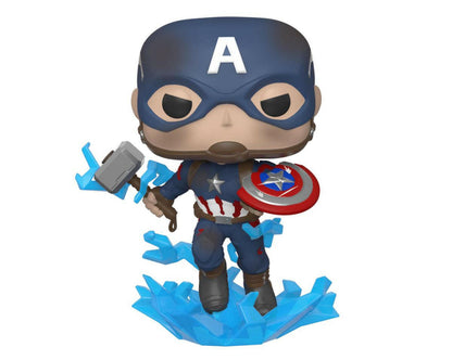 Funko Pop! Marvel 573 Avengers: Endgame Captain America with Broken Shield & Mjölnir 9cm Funko