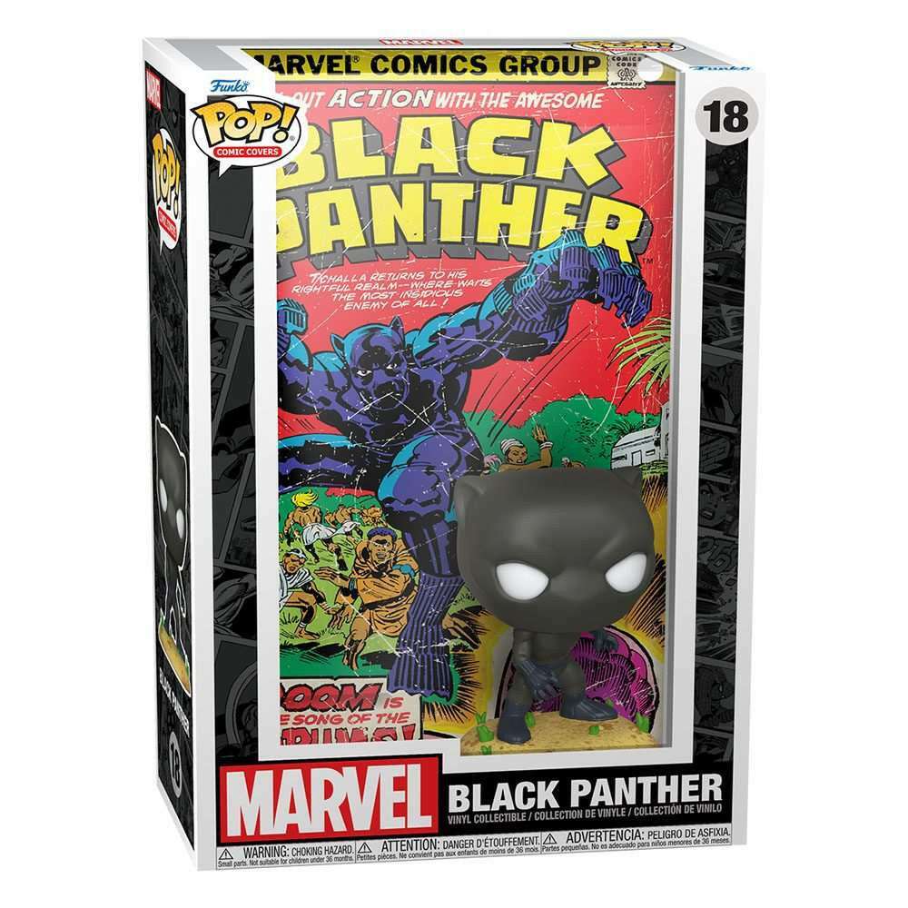 Funko Pop! Comic Covers 18 Marvel Black Panther 9cm