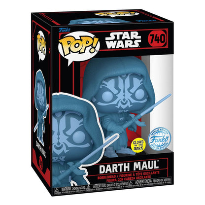 Funko Pop! Star Wars 740 Dark Side Darth Maul (holo)(GW) Specialty Series 9cm